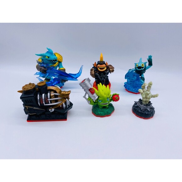 Skylanders Trap Team Lot of 6, Food, Fryno, Gill, Snap Shot, Nightmare, Hand - Picture 1 of 16